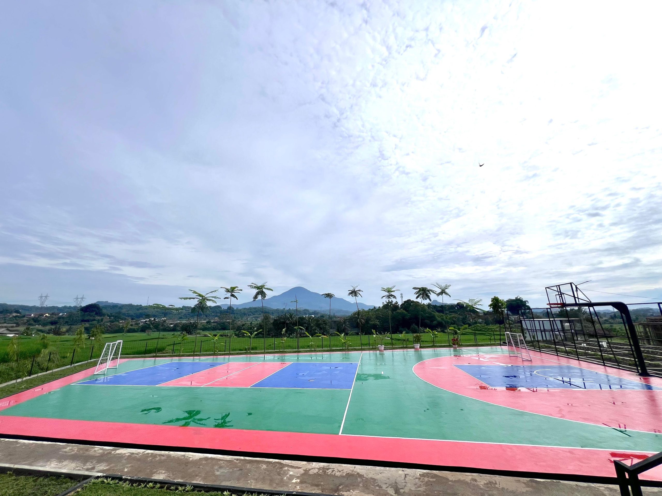 Lapang Basket dan Volley